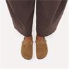 Birkenstock Boston Suede Leather - Dark Tea